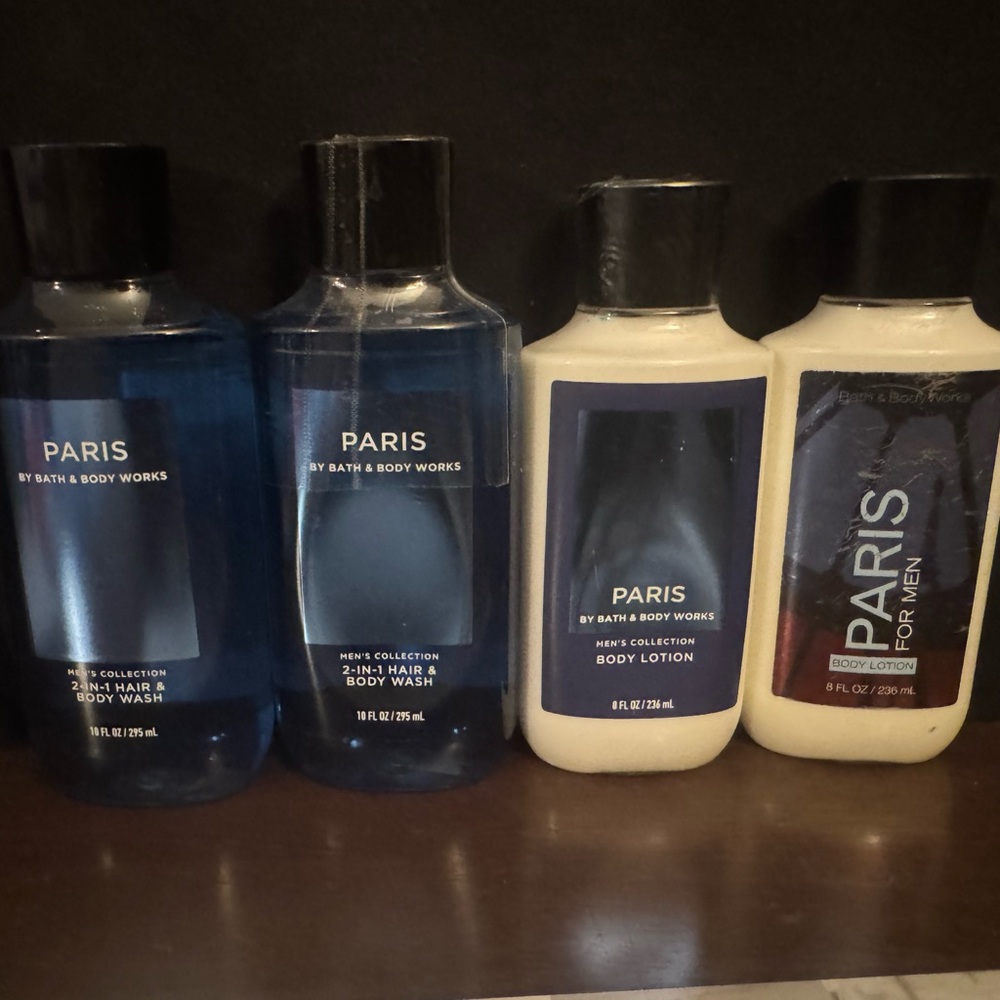 Bath & Body Works Paris Collection Body Wash and Lotion